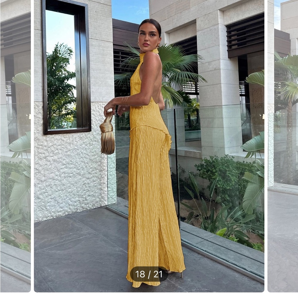 Ribbed Yellow Set